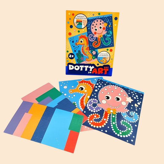 3D Dotty Art Sticker Sheets for Kids | DIY Colorful Craft Activity – Multiple Hub