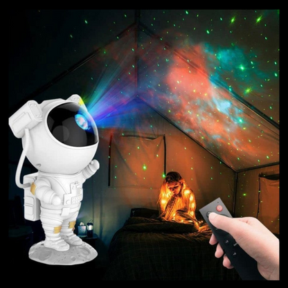 Astronauts Nebula Projector – Multiple Hub Starry Sky Galaxy Light with Remote & Timer