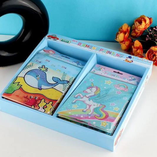 Diamond Painting Kit for Kids & Adults | DIY Gem Art Cards | Creative Craft Activity