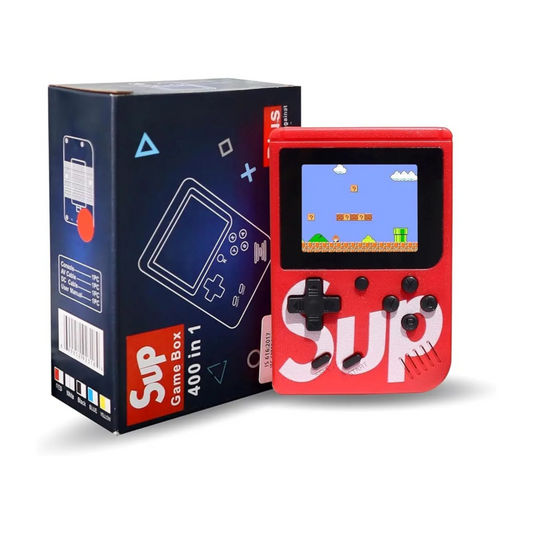 SUP 400 in 1 Handheld Retro Game Box – Classic Gaming Console for Kids