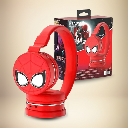 Spider-Web-Slinger and Captain America Shield 3.5mm Jack with Wireless Connection – Swing into Action with Superior Sound!