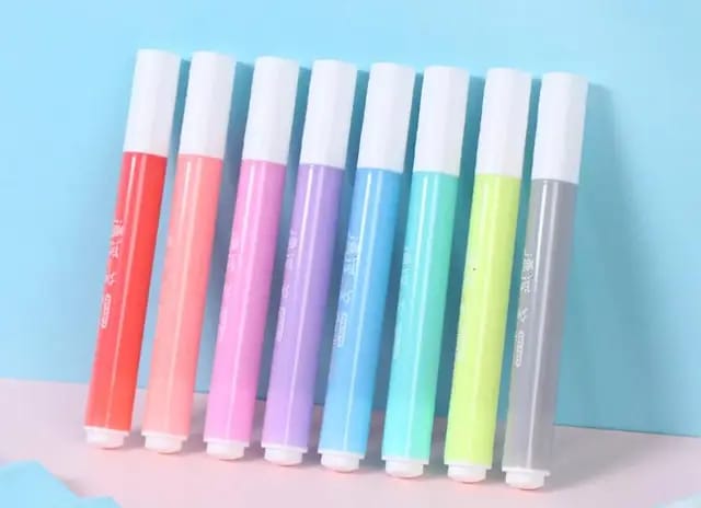 Floating Ink Magic Pens – Set of 8 | Water Art Markers for Kids & Creative Play