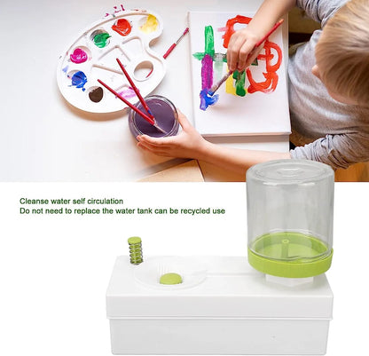 Multiple Hub | Water Paint Brush Cleaner – Running Water Cycle Rinser