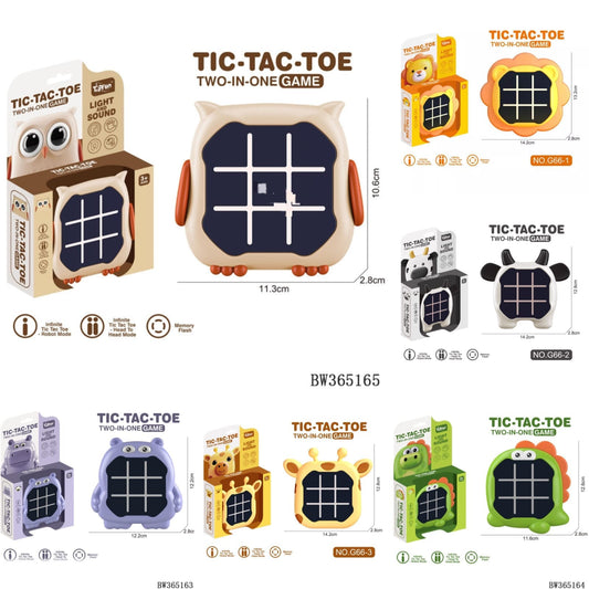Tic Tac Toe Digital Game | 2-in-1 Mind Game | Fun for Kids & Family | Multiple Hub