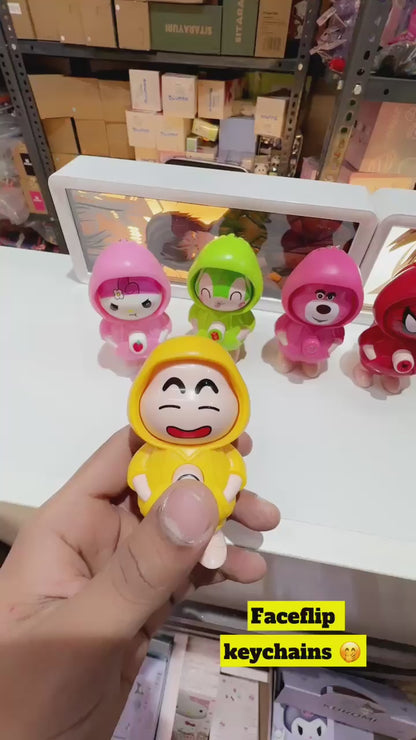 Face Changing keychain | Multiple Hub